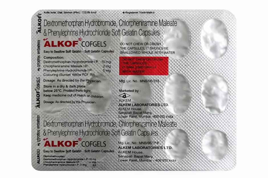 New Alkof Cofgels Soft Gelatin Capsule