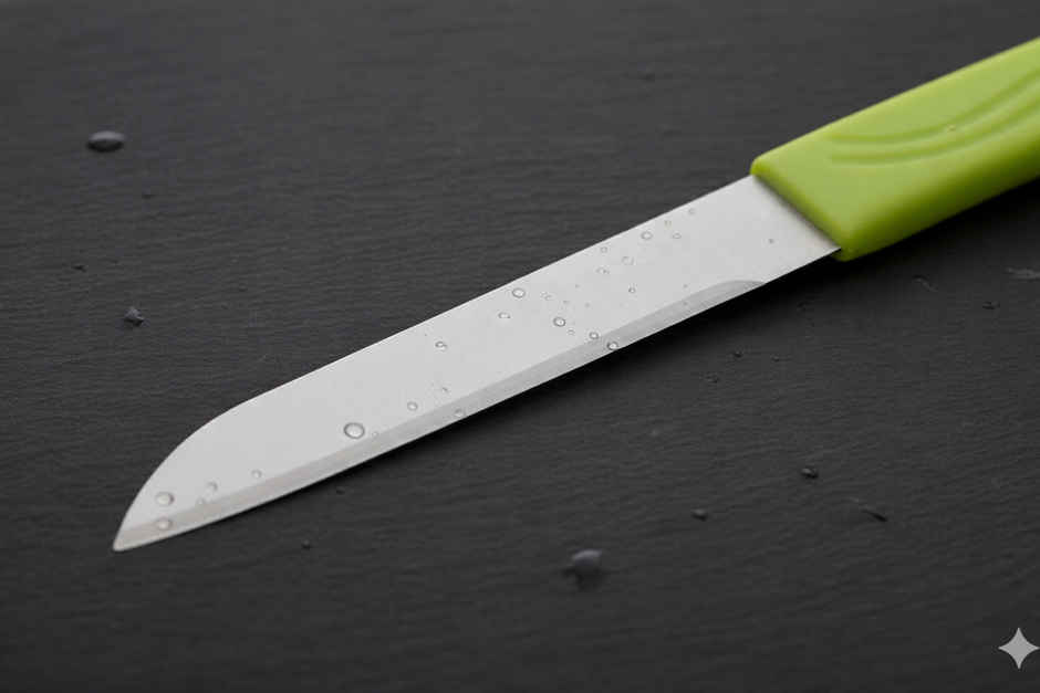 SAFFRON Everyday Use Stainless Steel Kitchen Knife Green