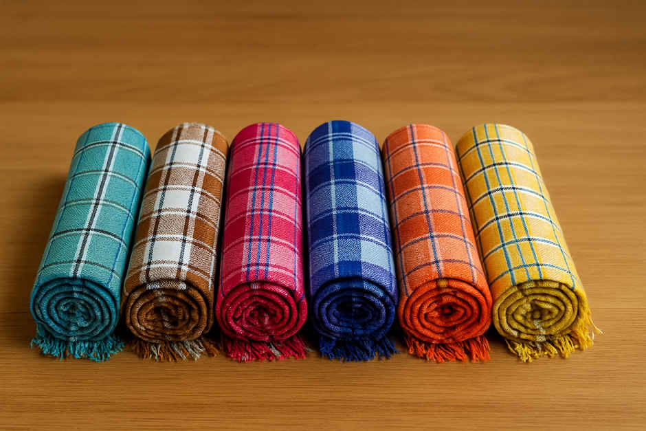 HD Creations Mayura Bath Towel (150cm x 71cm) (Colour May Vary)