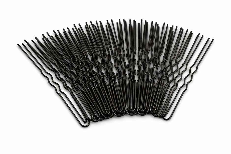 Super Thin Invisible Juda Pin for Girl's and Women's | Multicolor - 45 mm