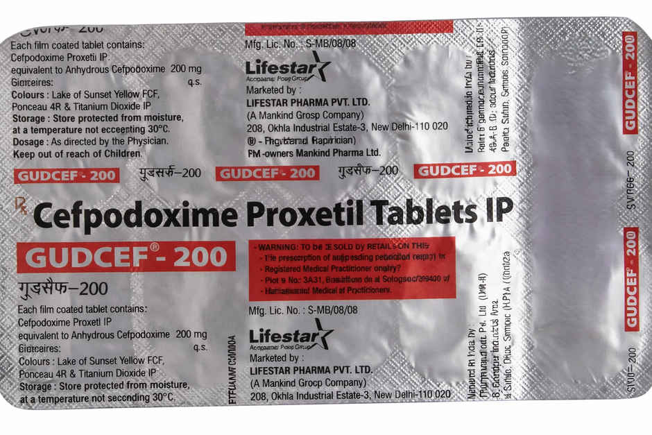 Gudcef-200 Tablet