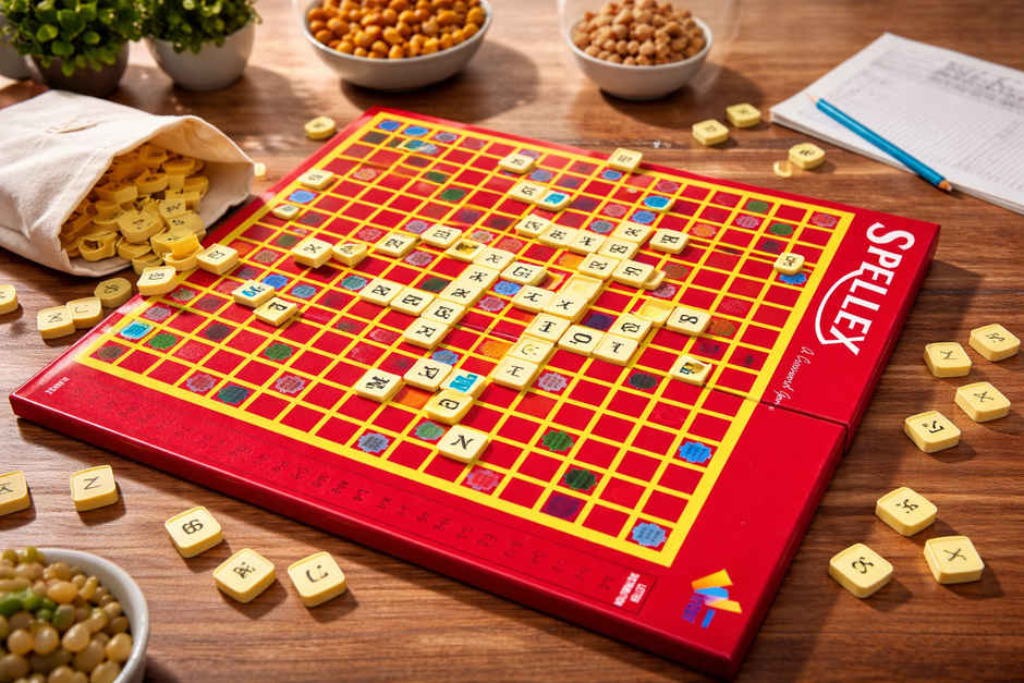 Fablue Crossword Board Game for Kids | Educational Word Puzzle Game