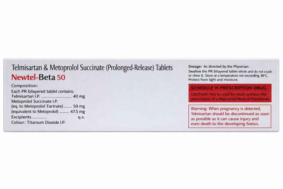 Newtel-Beta 50 Tablet PR