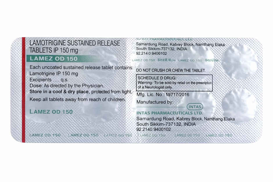 Lamez OD 150 Tablet SR