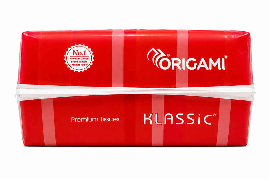 Origami Klassic Plain Paper Napkins Pack of 1 - 100 Pulls,1 Ply