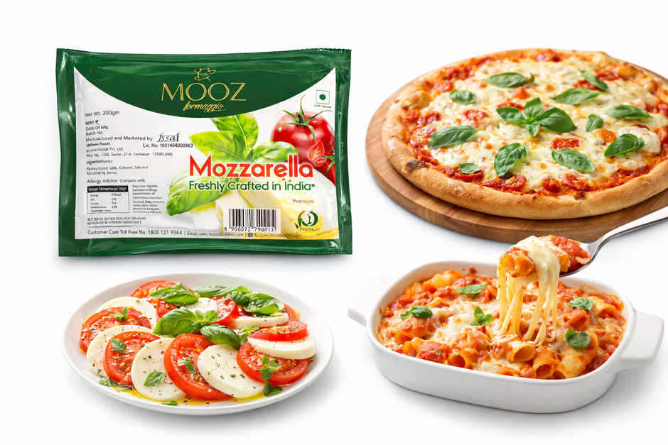 Mooz Mozzarella Pizza Cheese | Pure Milk | Safe For Kids
