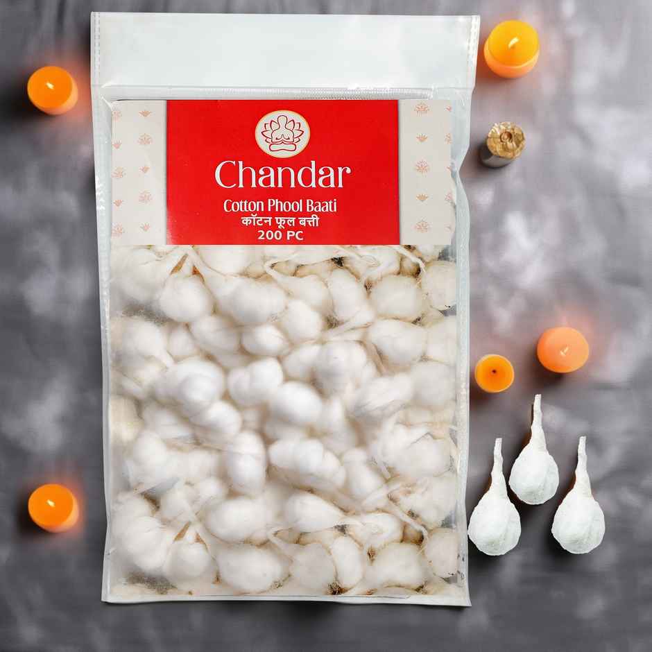 Cotton Phool Baati Round | Chandar