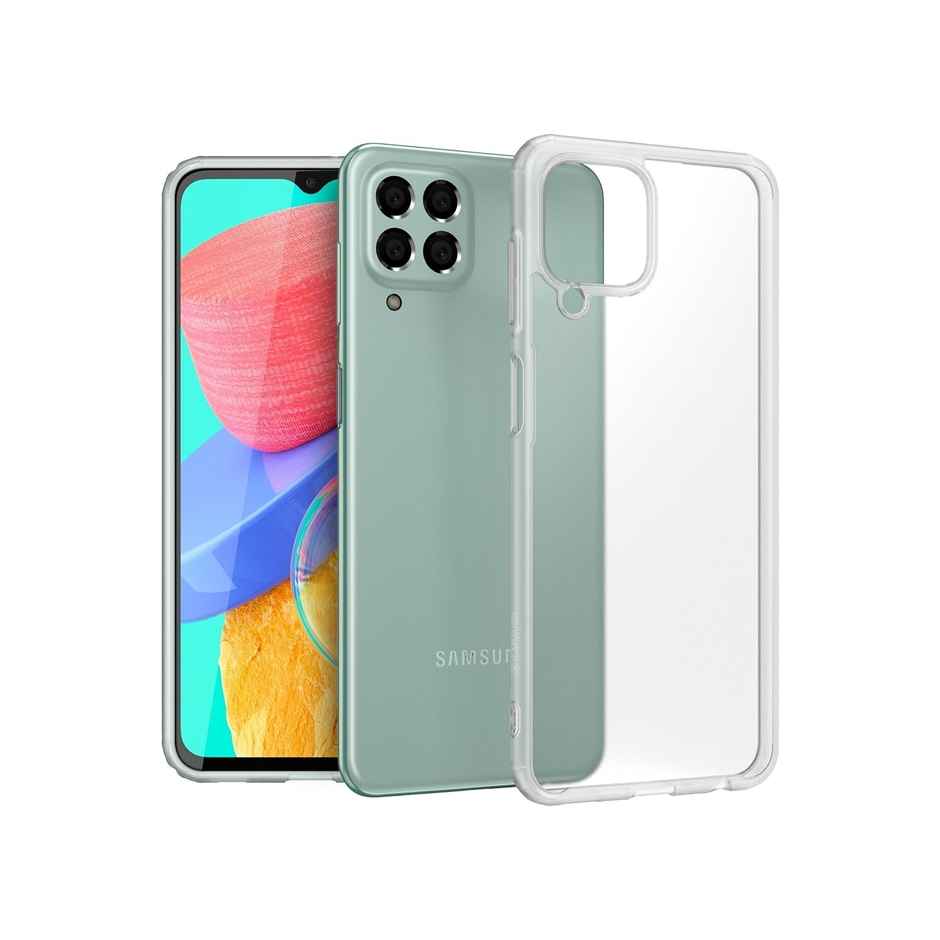 Kapaver Samsung Galaxy M33 5g Back Cover Case | Frosted - White