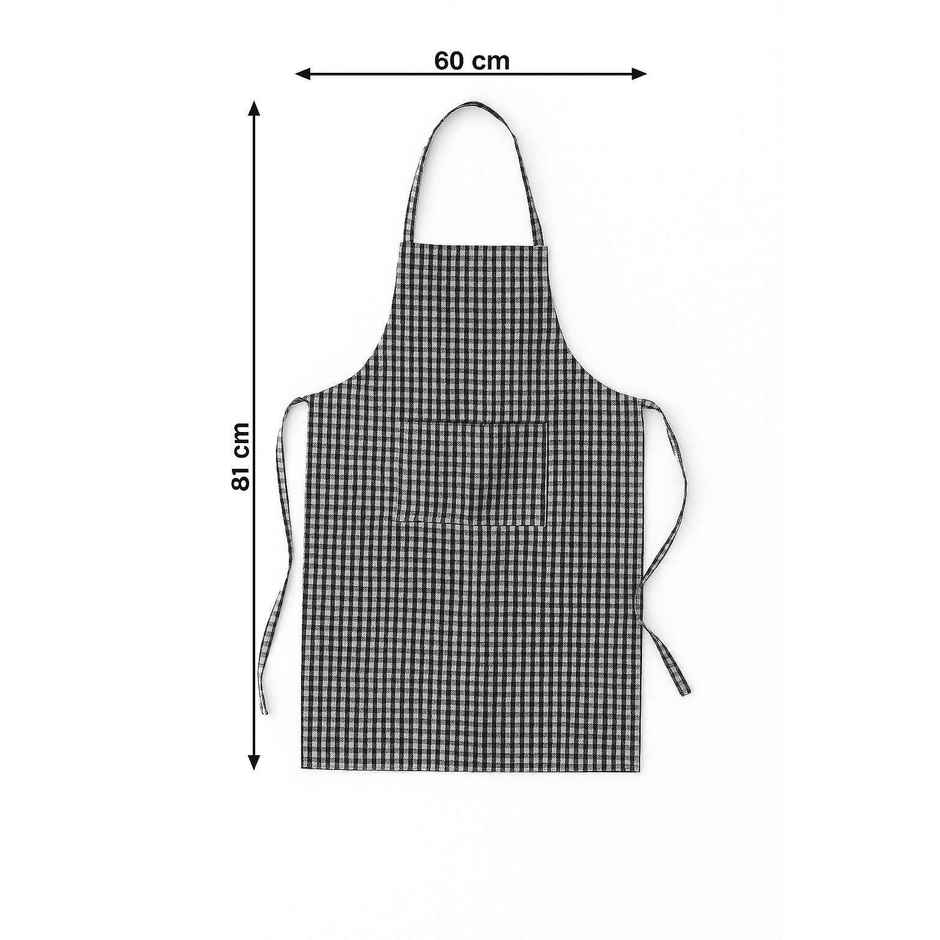 HD Creations Apron | Light Black | Durable Kitchen Apron