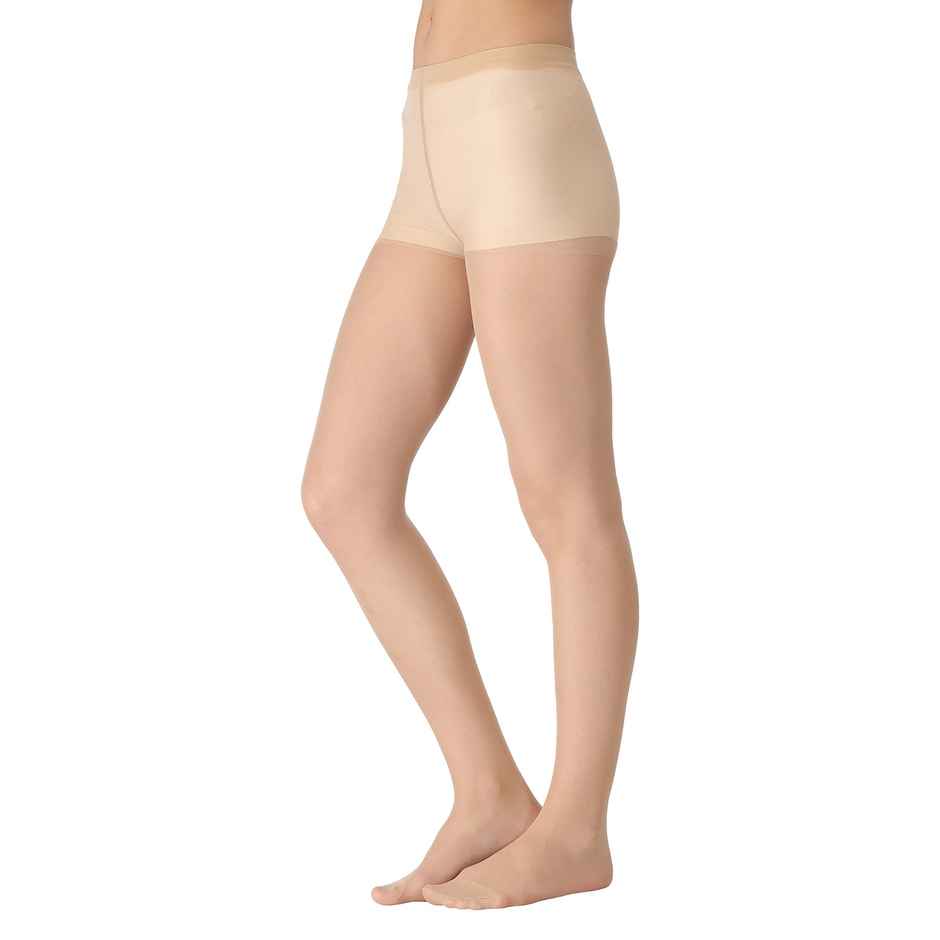 Clovia Stylish Stockings in Skin Color - Free Size