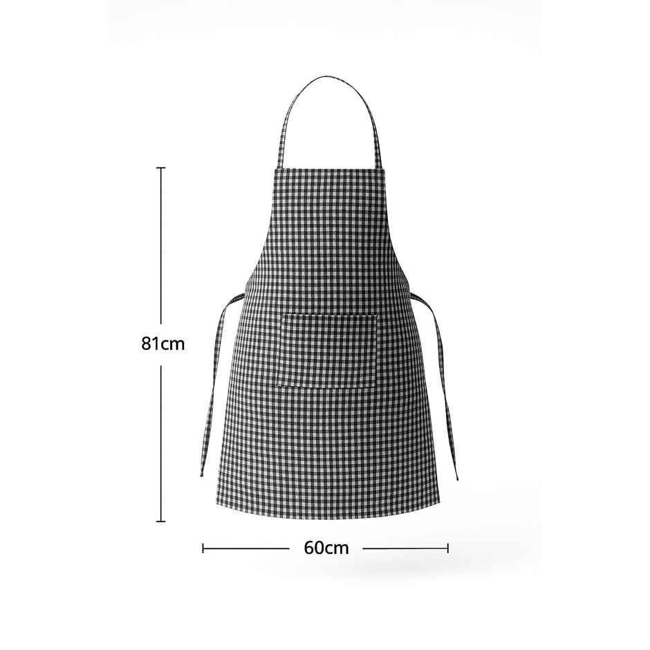 HD Creations Apron | Checked | Green | Practical & Stylish