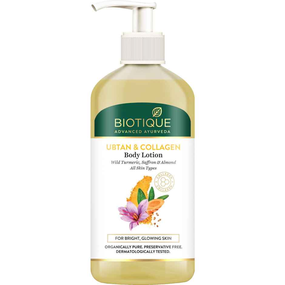 Biotique Ubtan & Collagen Body Lotion
