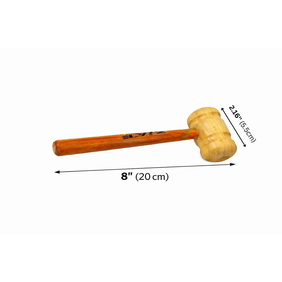 Zike Wooden Cricket Bat Mallet (Stroke Hammer)