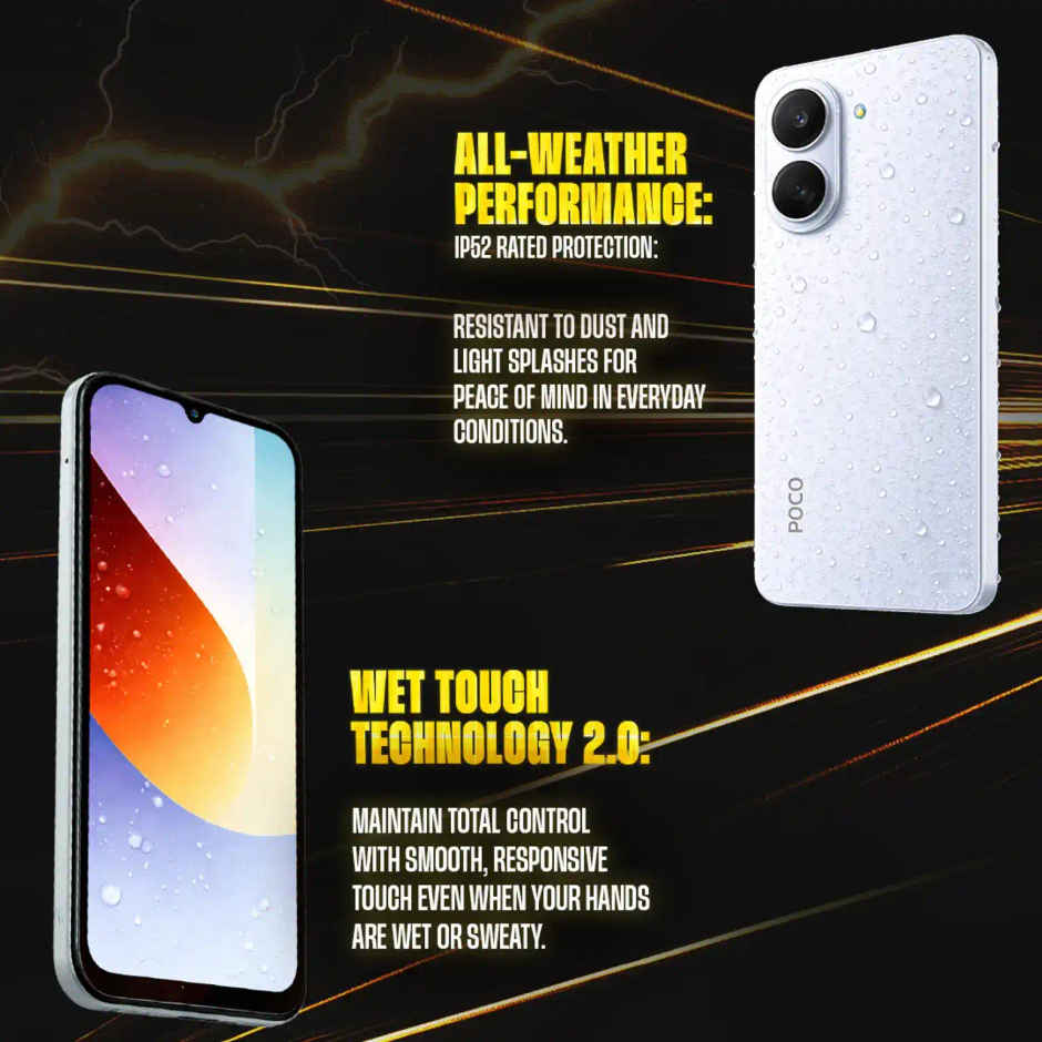 Poco C81x | 64GB | 3GB RAM | Ice Blue