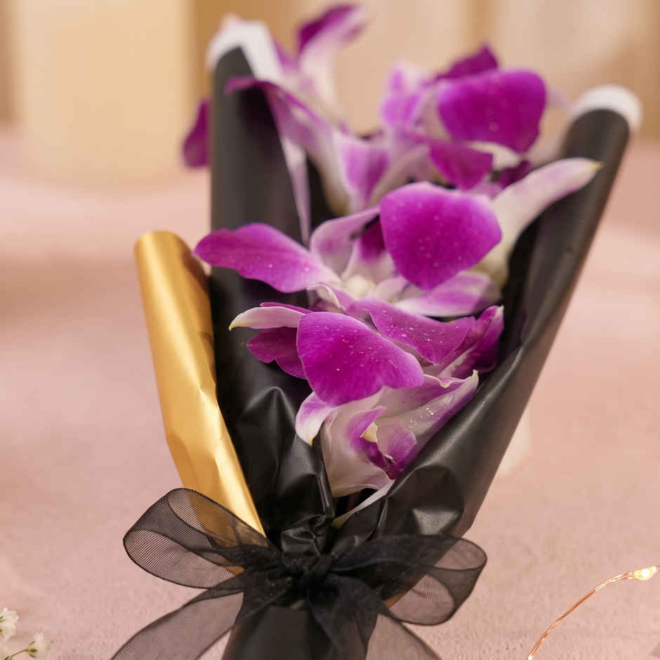 Spl Single Orchid Bouquet | Gifting