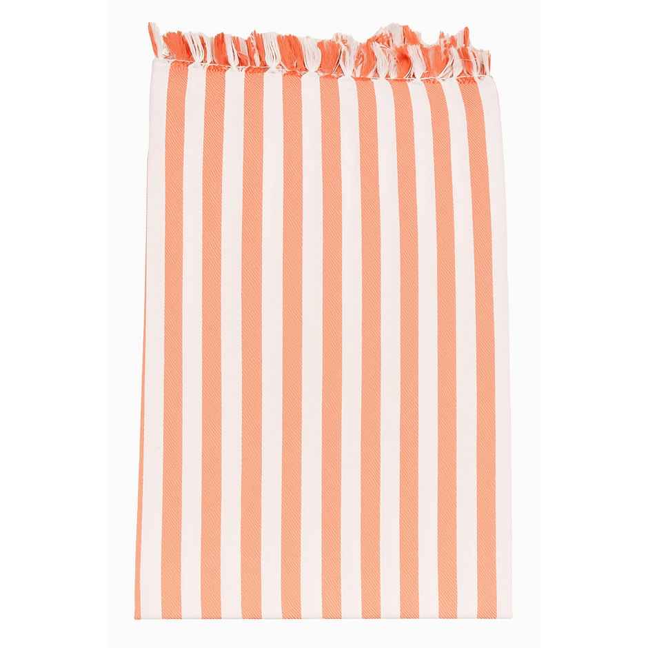 HD Creations Juno Cotton Bath Soft Orange Stripe