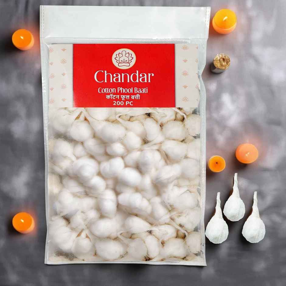 Cotton Phool Baati Round | Chandar