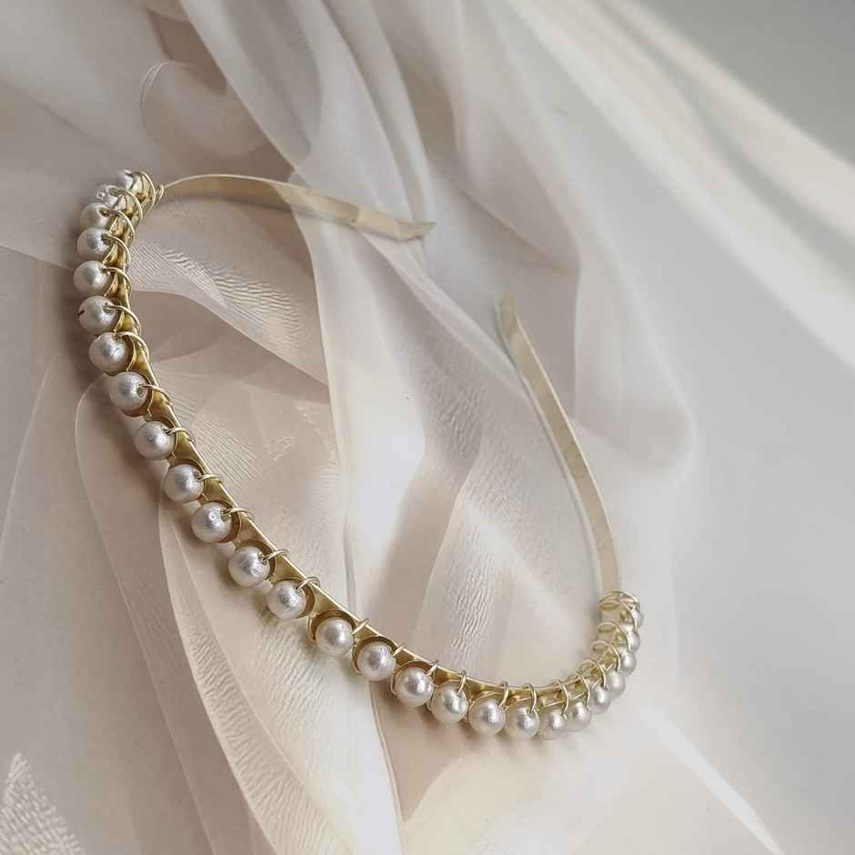 The Opal Factory Hair Accessories | Pearl Drip Headband