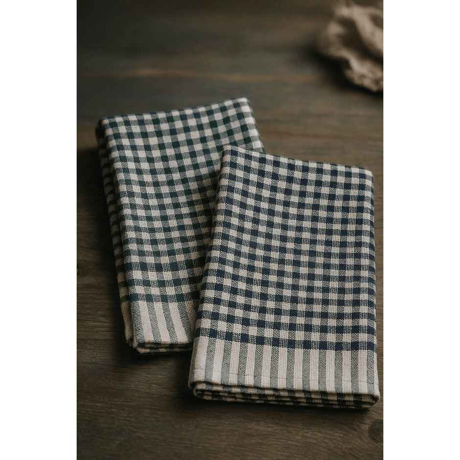 HD Creations Check Duster | Pack Of 4