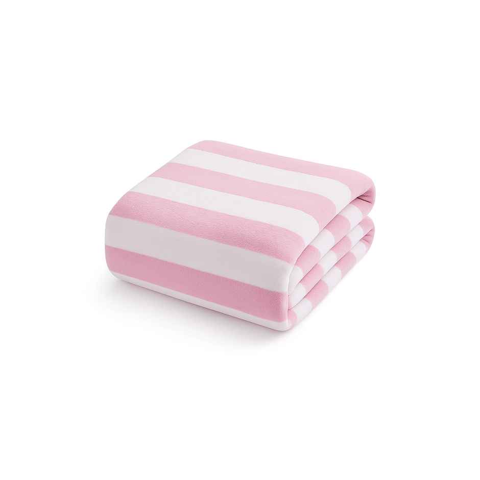 HD Creations Juno Cotton Bath Candy Pink Stripe