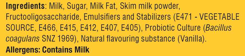 Mercely's Vanilla Ice Cream Family Pack