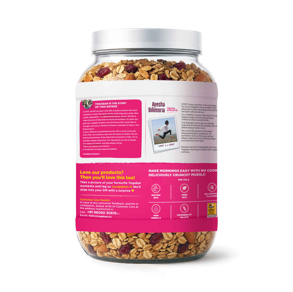 Yogabar Muesli, Fruits, Nuts & Seeds