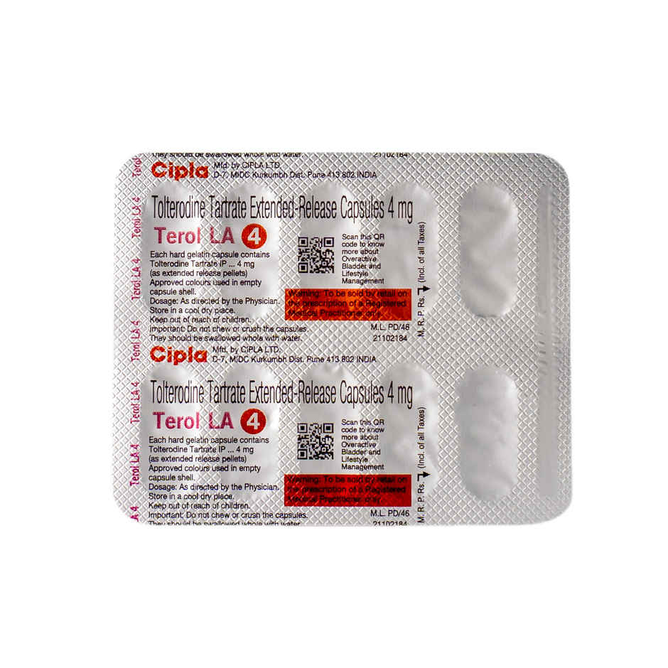 Terol LA 4 Capsule ER