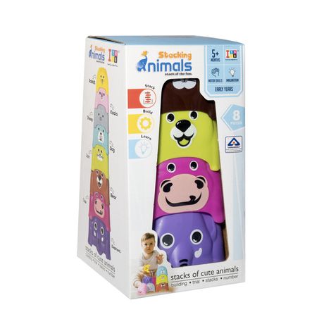 Itoys Stacking Animal(Colour May Vary)
