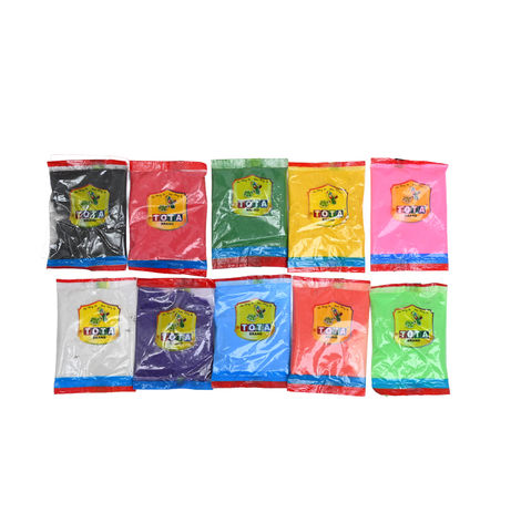 Multicolour Rangoli Pouch | Pack Of 10 | Tota