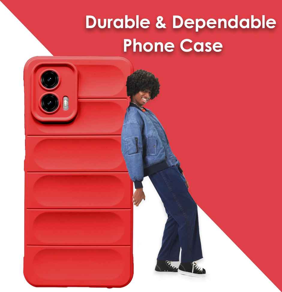 Artistque Case For Motorola Moto G73 5G Back Cover -Liquid Stripe Cover Silicone