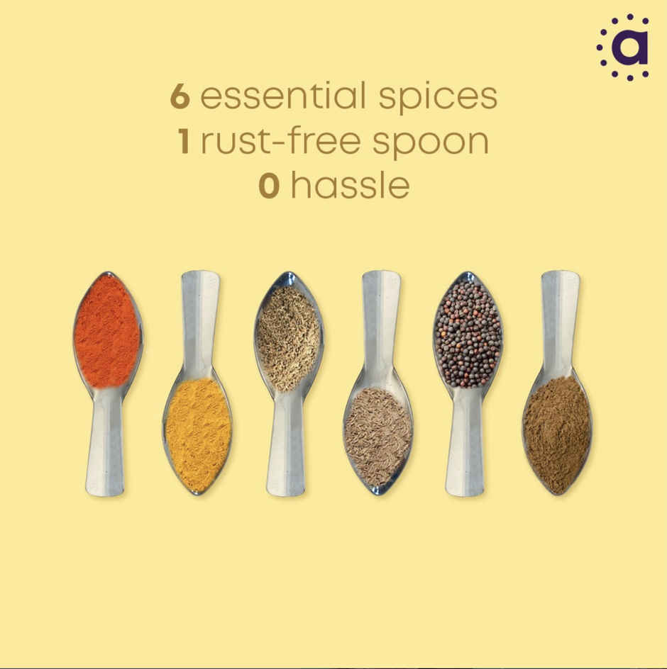 All Time Spice Box, Masala Dabba, (Assorted Color)