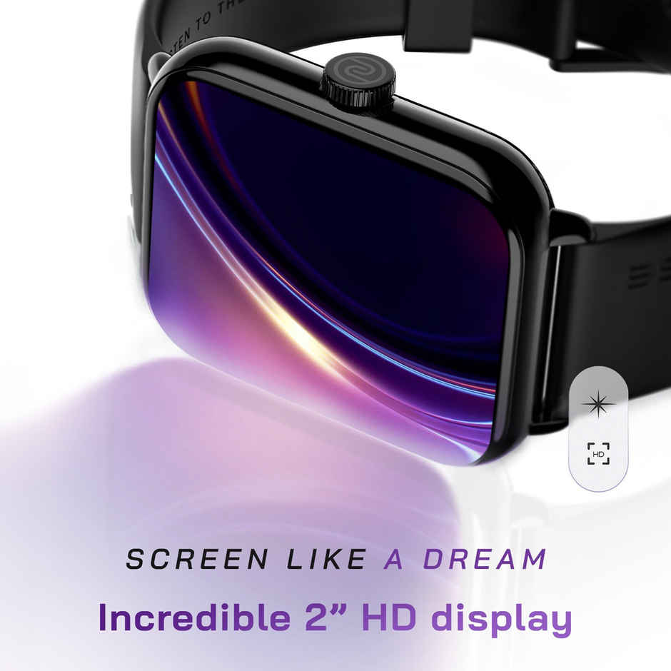 Noise ColorFit Icon 3 Plus Smartwatch | Jet Black