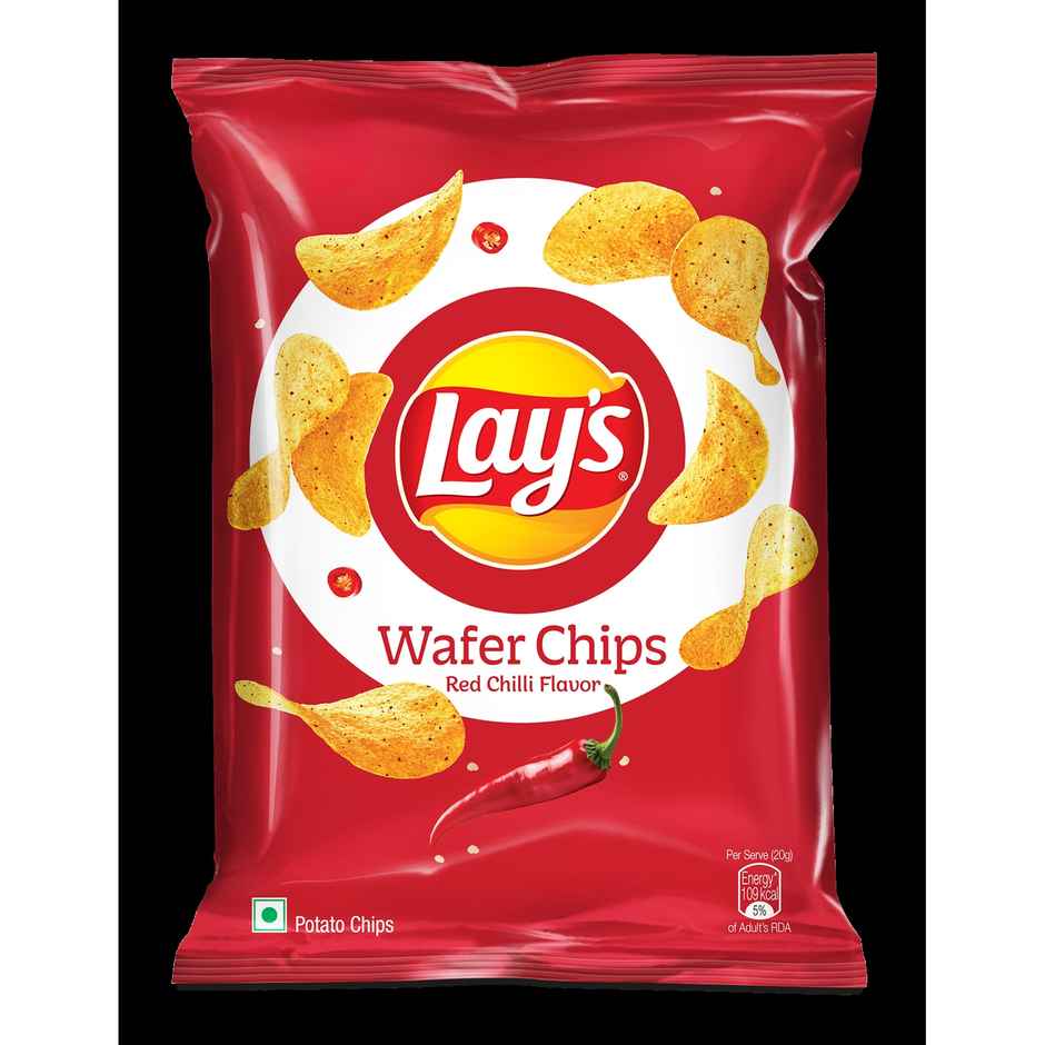 Lay's Wafer Chips Red Chilli | Spicy & Crispy