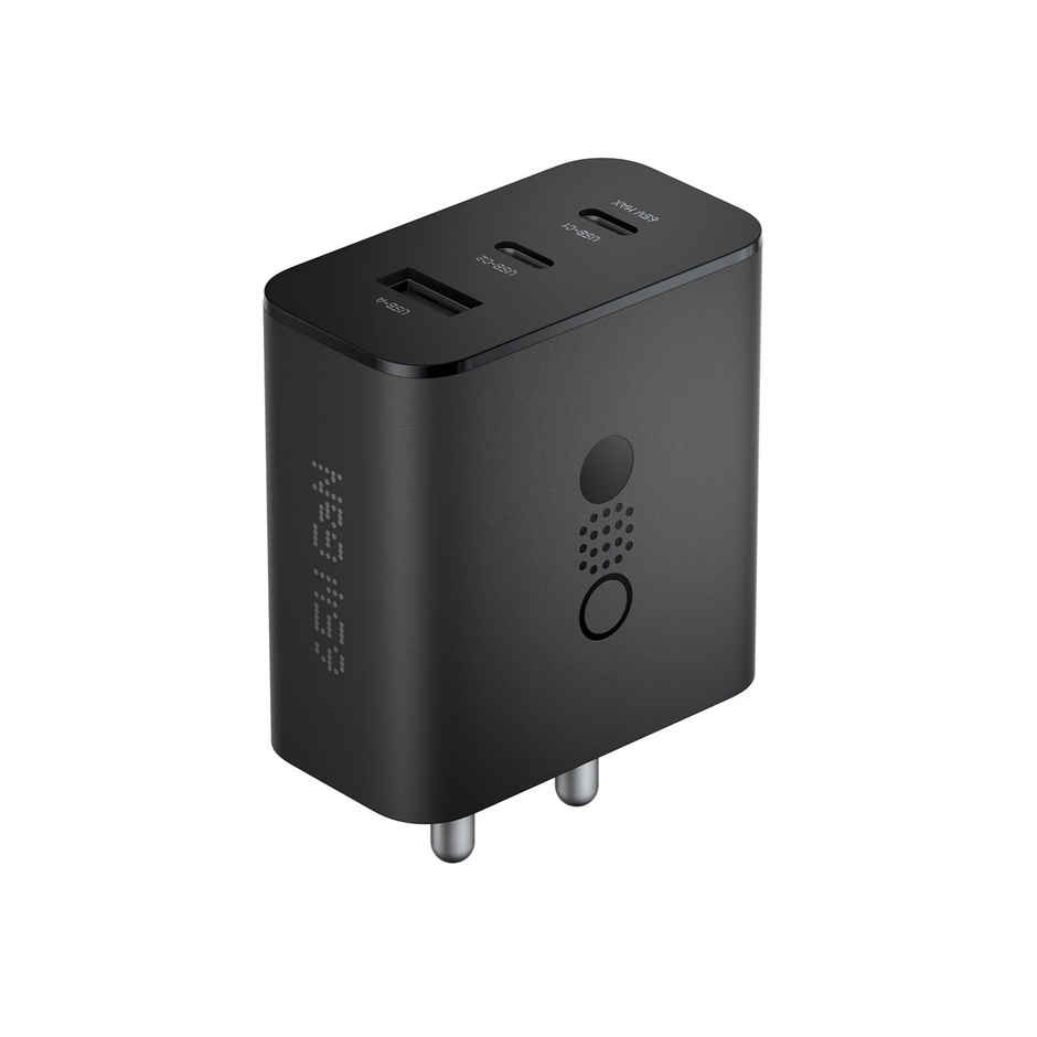 Sounce Nothing 65W Fast Charger Adapter | GaN Technology | Triple Output 3A Multiport Mobile Charger