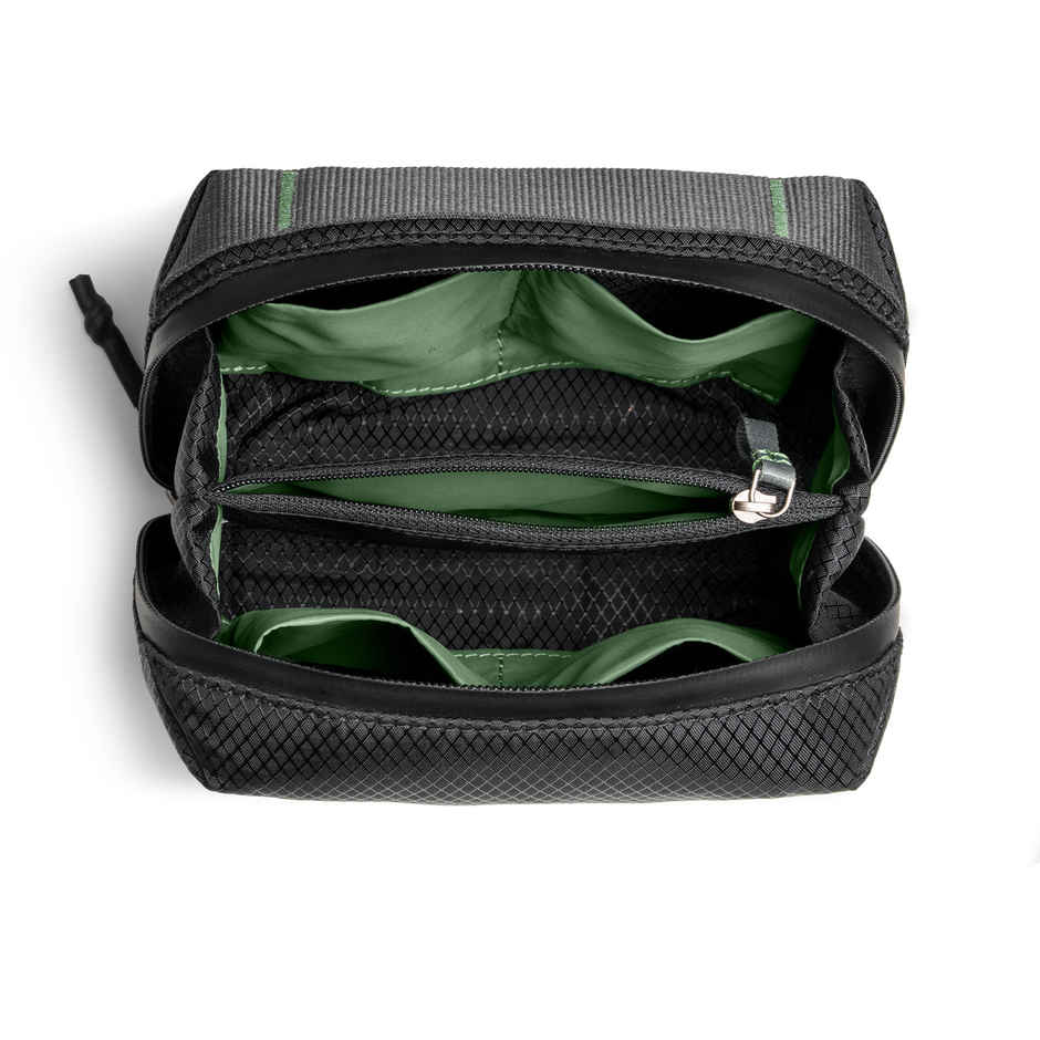 DailyObjects Black Ripstop Vault Tech Organiser - Small