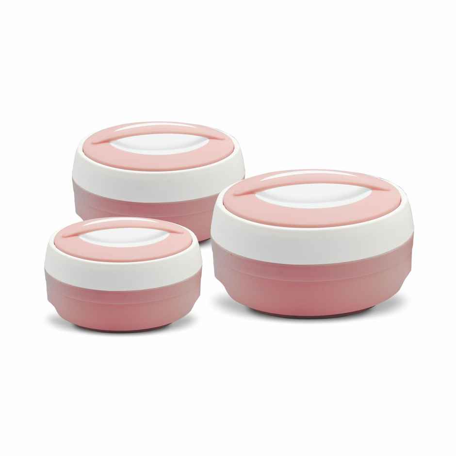 Asian Cosmos Casserole Set Of 3 (600 +1000 +1500 ml)- Assorted