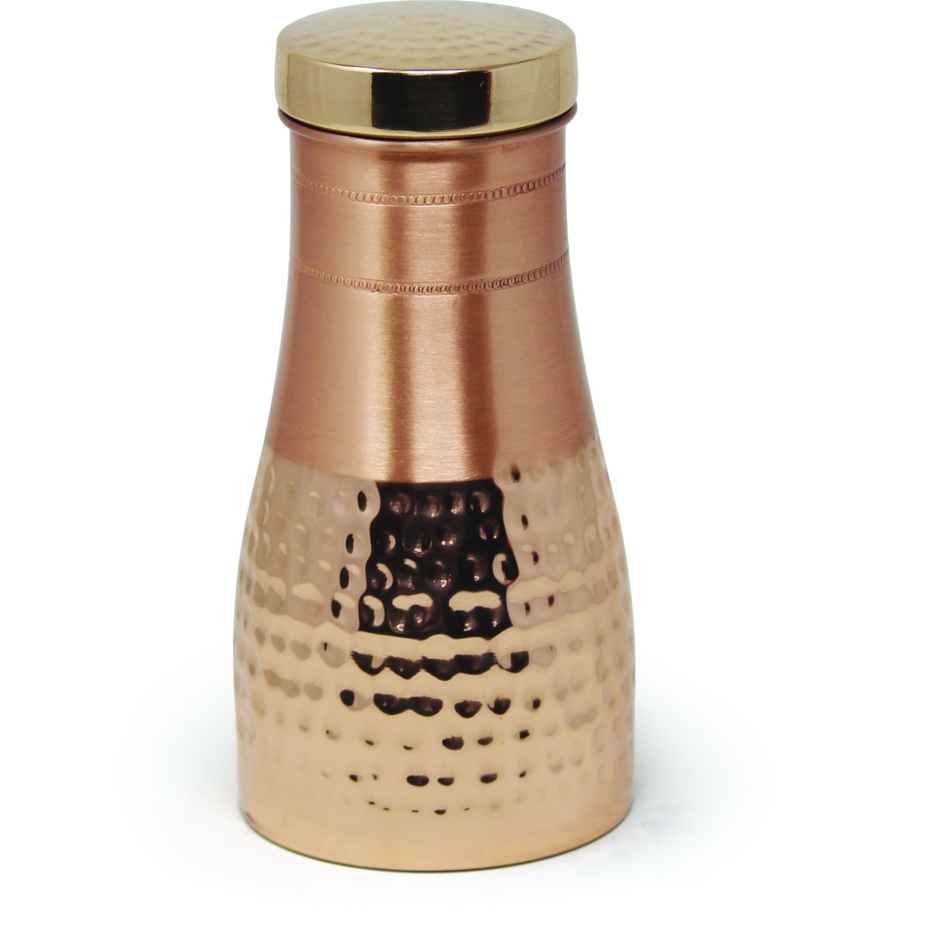 Signoraware Pure Heal Copper Damaru | 1 L | Copper Bottle