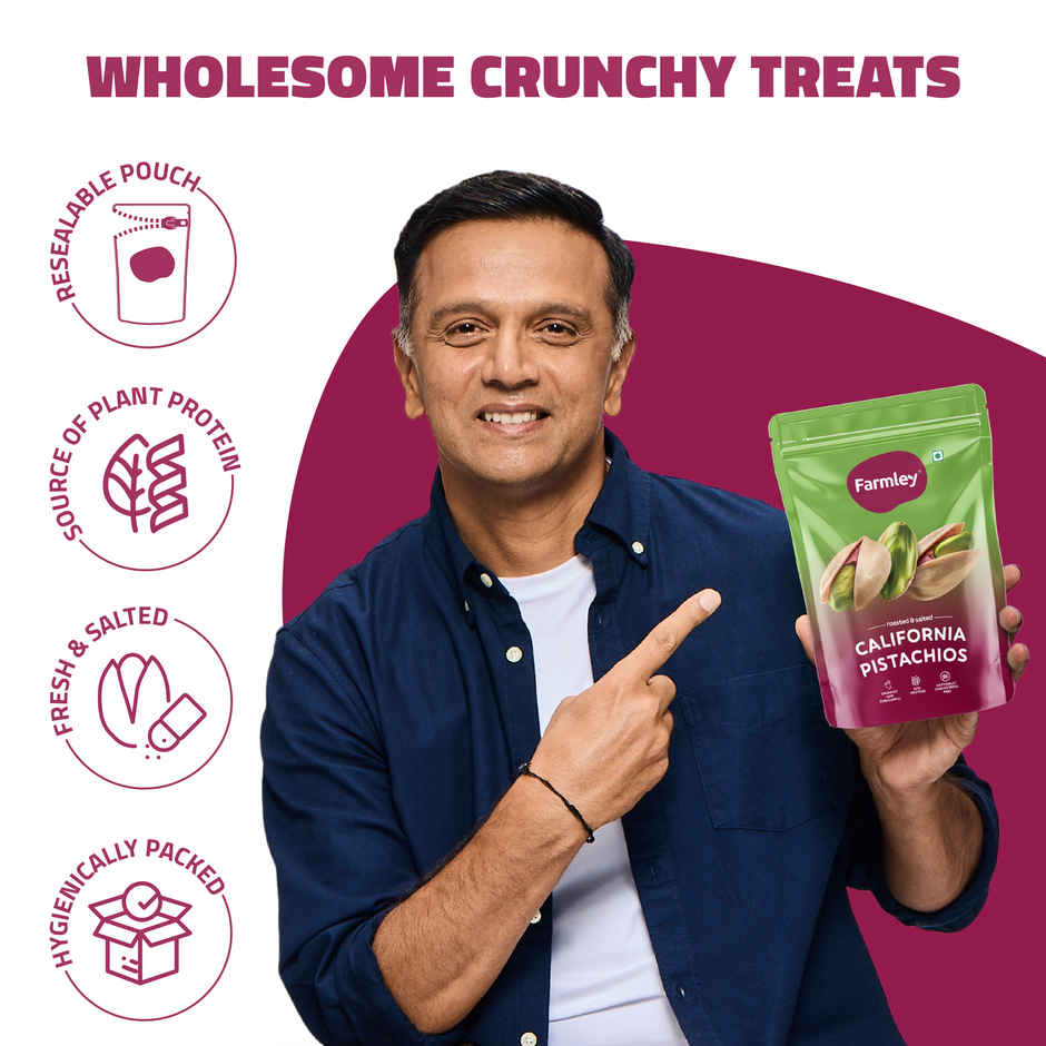 Farmley Premium California Roasted & Salted Pistachios