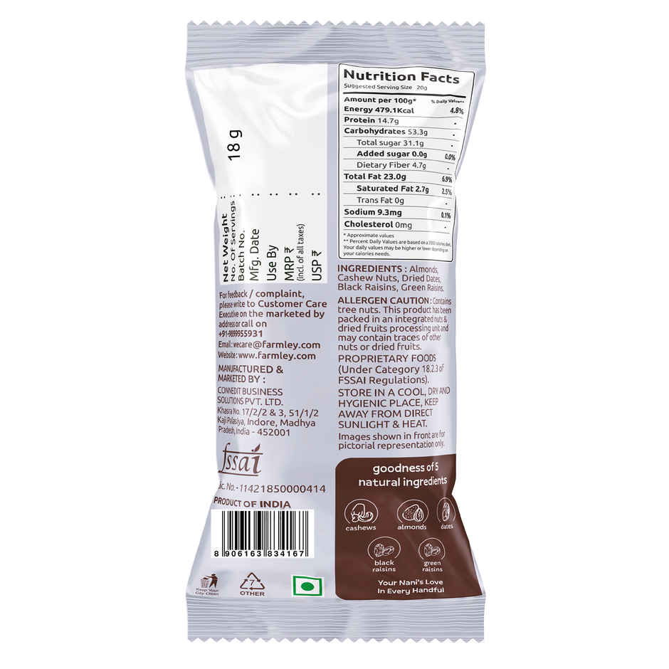 Farmley Mix Dry Fruits Panchmeva