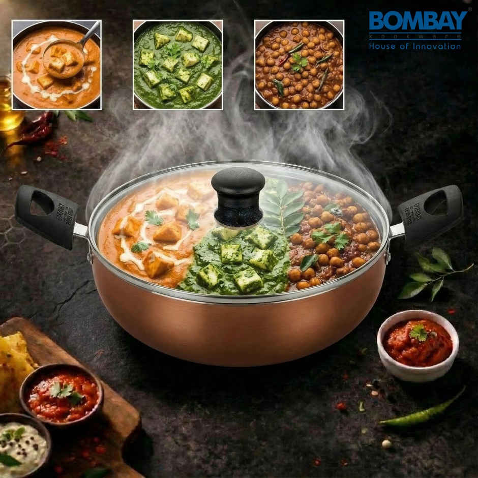 Bombay Kookware Non Stick Kadai - 3.5 L