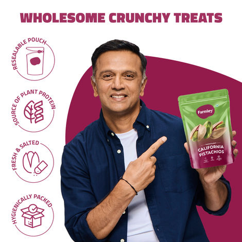 Farmley Premium California Roasted & Salted Pistachios