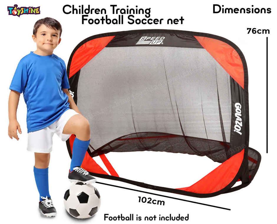 Toyshine Speed-up 102cm x 76cm Children Training Portable Folding Football Soccer Net
