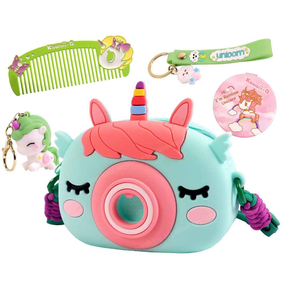 Toyshine Camera Shape Pop Fidget Crossbody Bag | Green