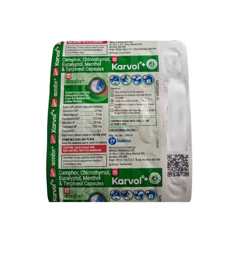 Karvol Plus Capsule