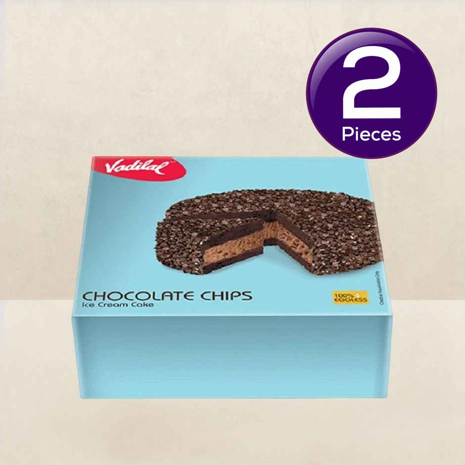 Vadilal Chocolate Chips Ice Cream Cake Combo