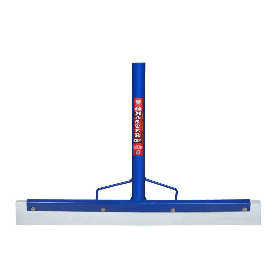 Antzco Blue Powder Coated Wiper 18" With 4 Feet Metal Handle | Blue