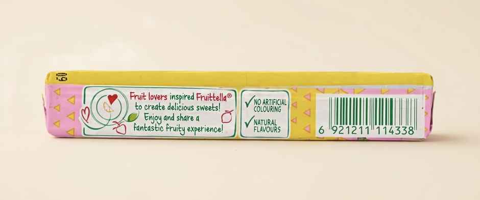 Fruit-Tella 2 In 1 Strawberry & Banana Flavour Chewy Candy