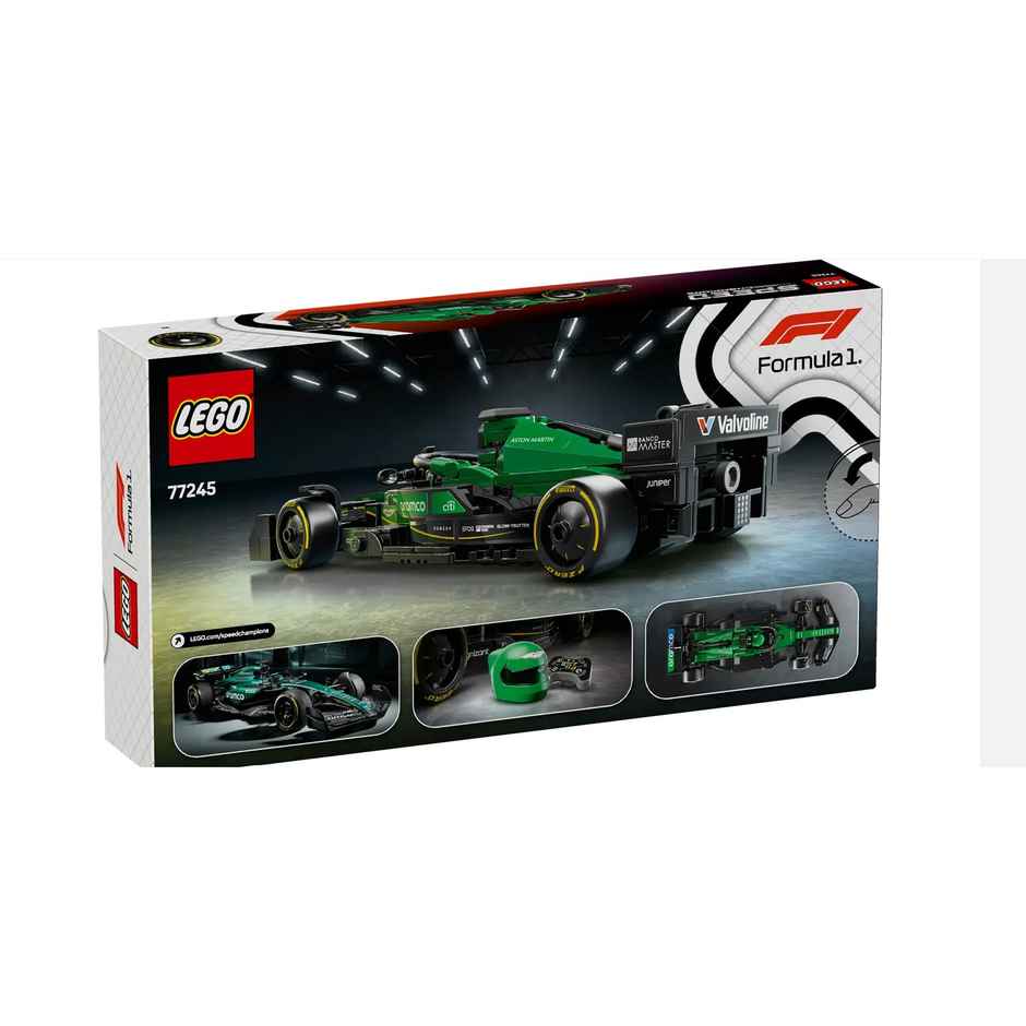 LEGO Speed Champions Aston Martin Aramco F1 AMR24 Race Car Vehicle Set 77245 Building Blocks Toys