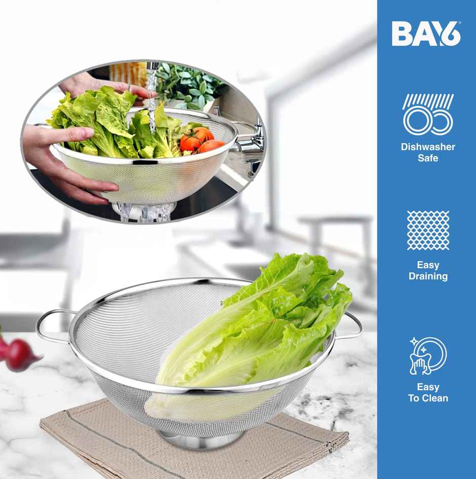 BAY6 Steel Mesh Colander - 20 cm (2000 ml)