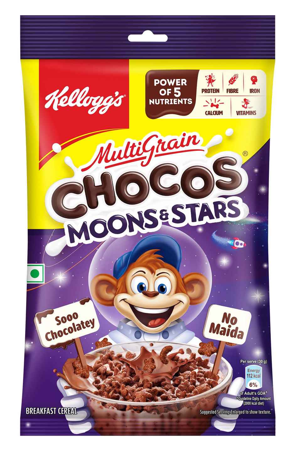 Kellogg's Multigrain Chocos Moons & Stars